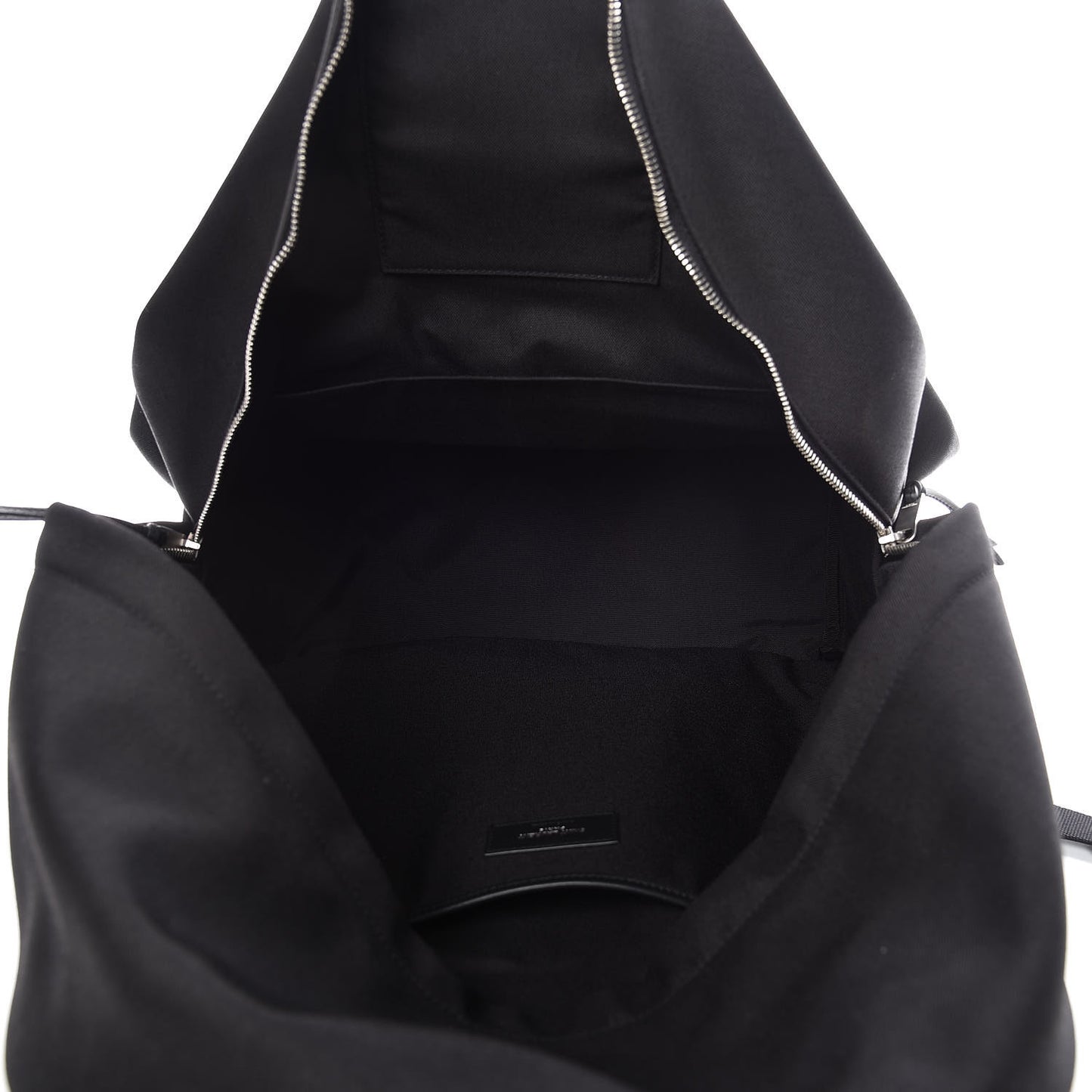Canvas Nylon Giant City Backpack Black