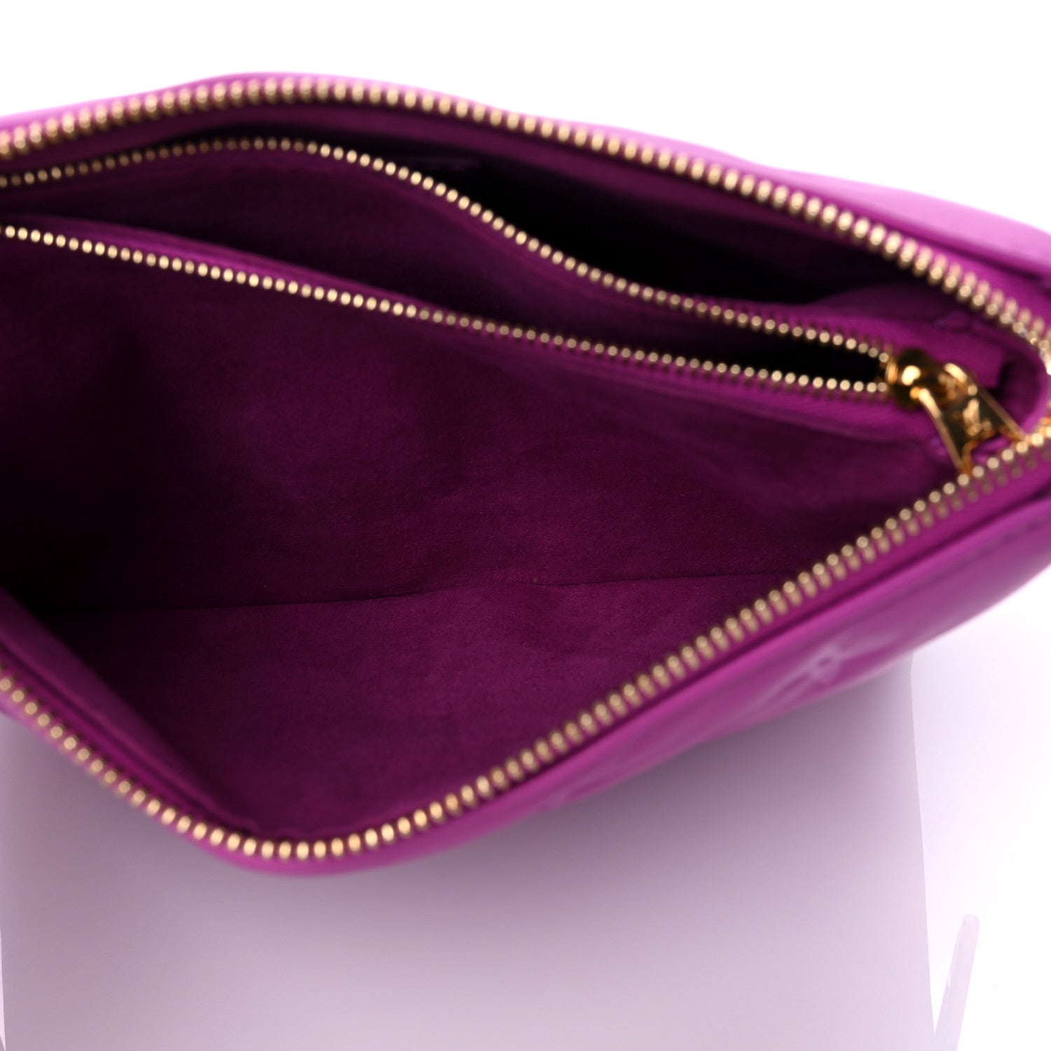 Louis Vuitton Lambskin Embossed Monogram Coussin BB Orchid 8 of 11