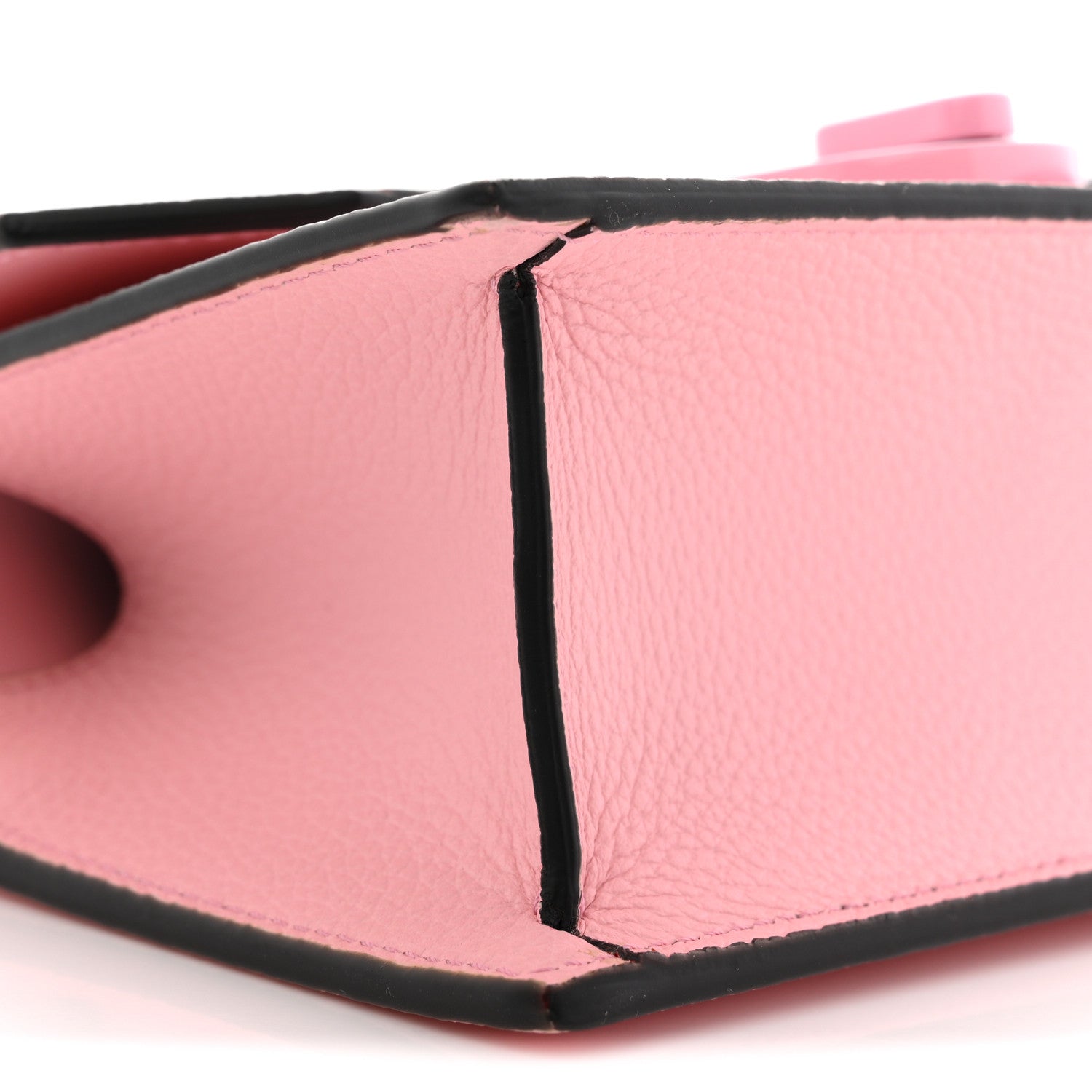 Christian Louboutin Calfskin Empire Silk Mini Elisa Top Handle Bag Soupir Multicolor 8 of 11