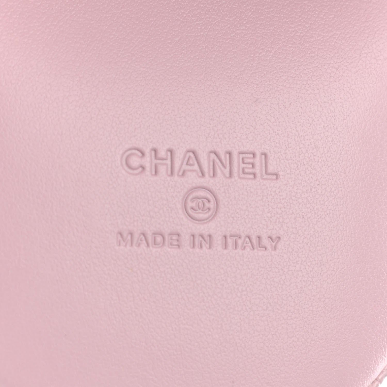 Chanel Caviar Quilted Tray Coin Purse With Chain Pink 5 of 7