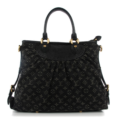 Louis Vuitton Denim Neo Cabby GM Black 1 of 7
