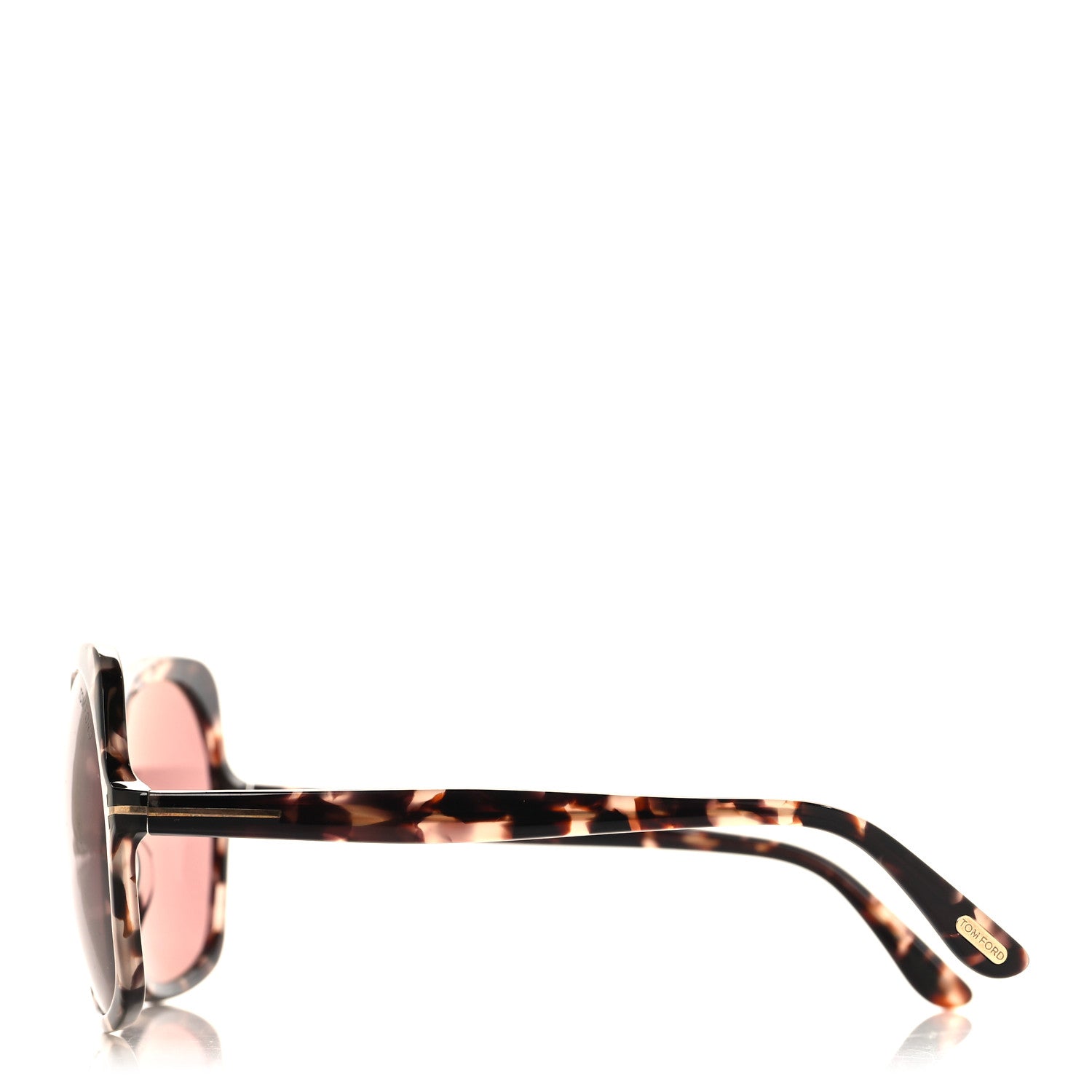 Tom Ford Acetate Rosemin Sunglasses TF1013 Havana Pink 3 of 6