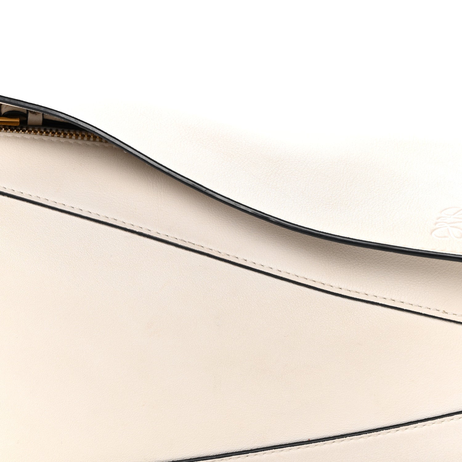 Loewe Calfskin Puzzle Hobo White 8 of 10