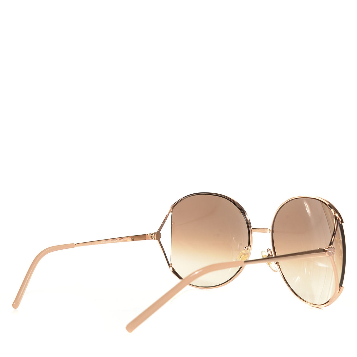 Gucci Aviator Sunglasses 4208/S Gold 2 of 5