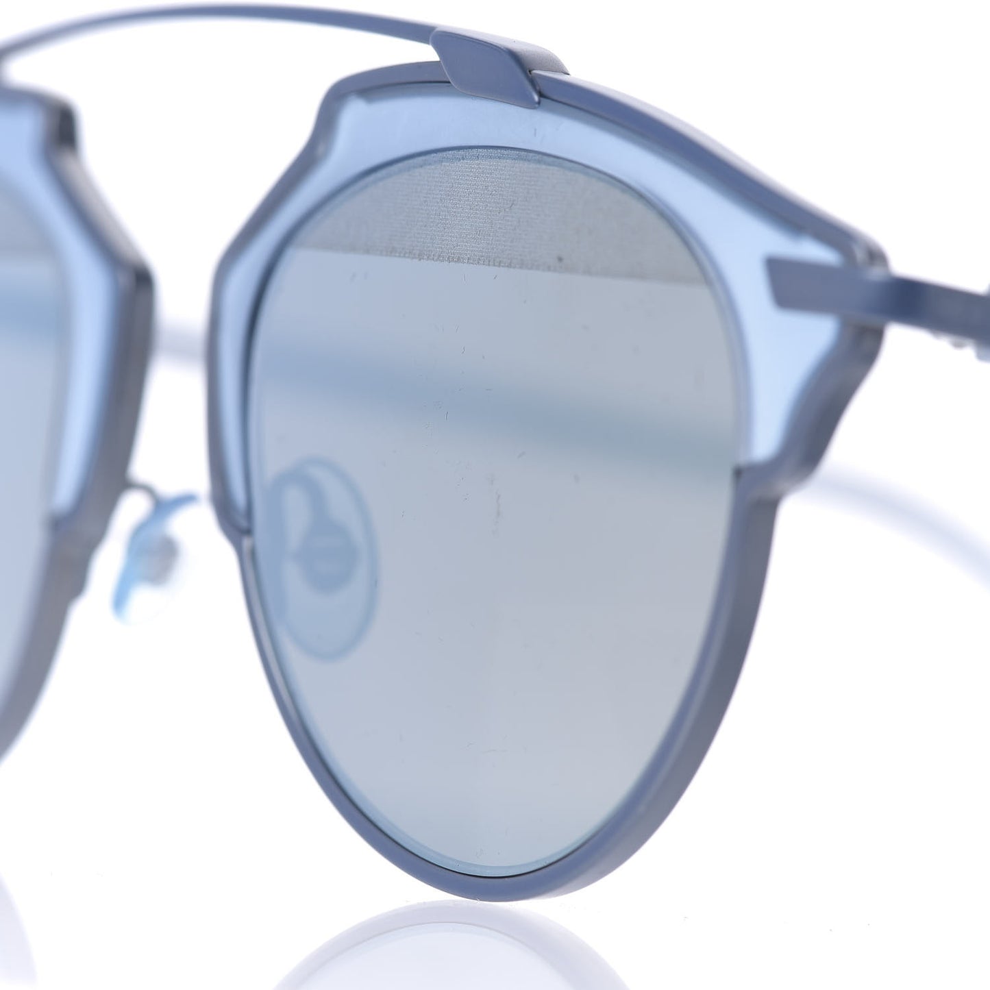 Mirrored So Real Sunglasses Blue