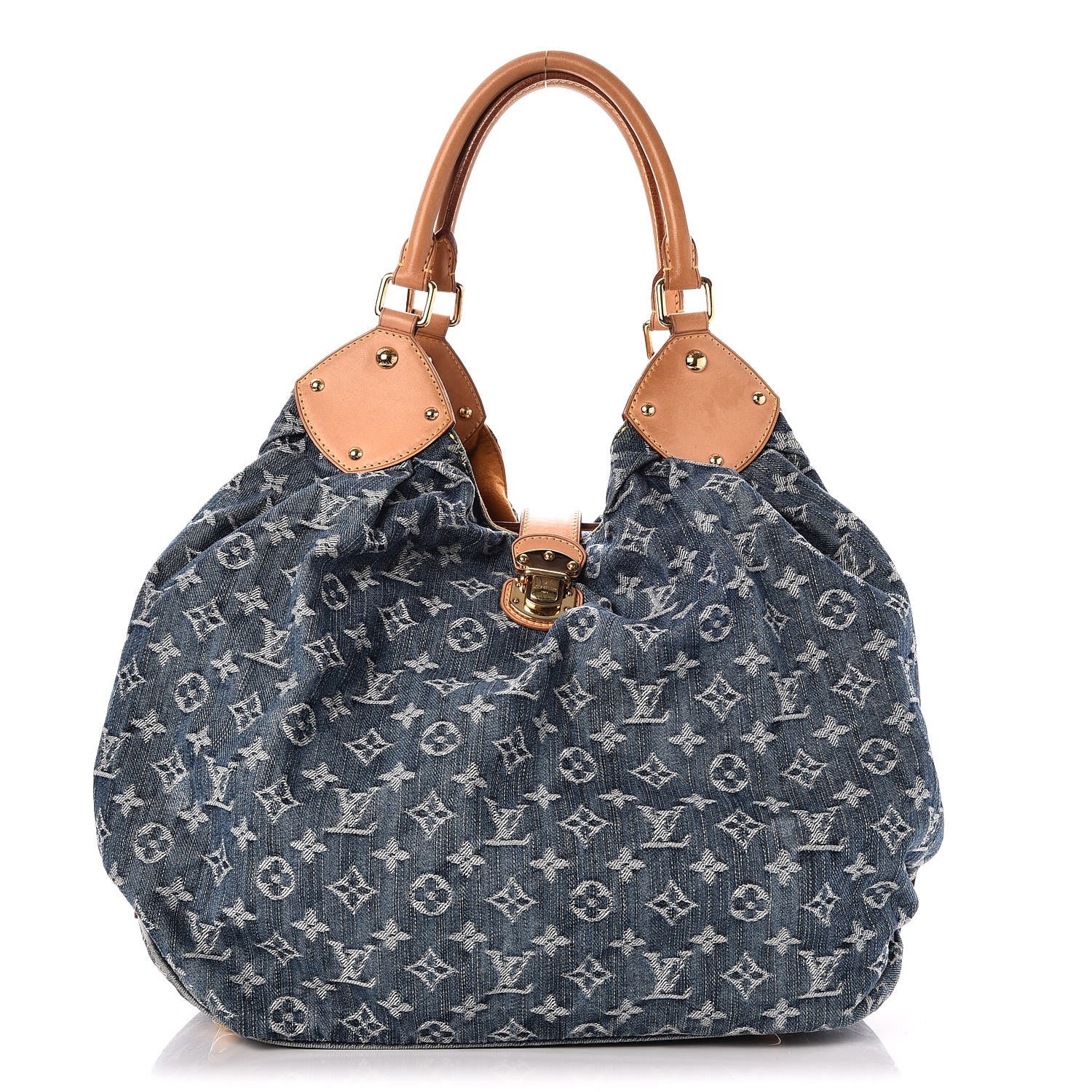Louis Vuitton Denim Mahina XL Blue 1 of 8
