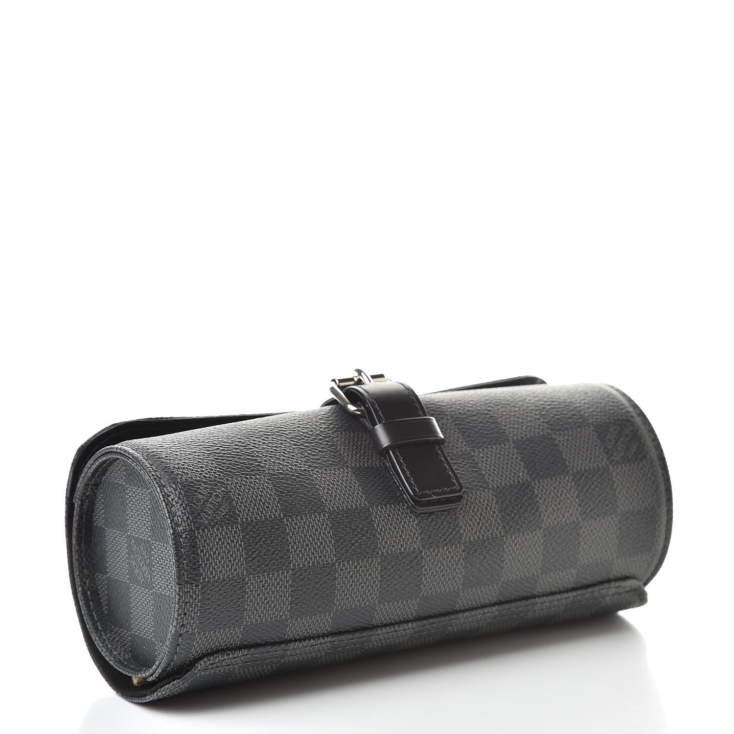 Louis Vuitton Damier Graphite 3 Watch Travel Case 4 of 8