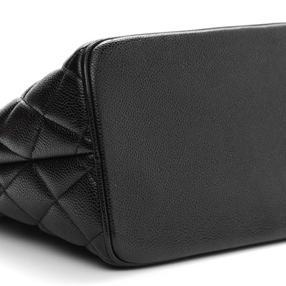 Chanel Caviar Quilted Medallion Tote Black 9 of 10