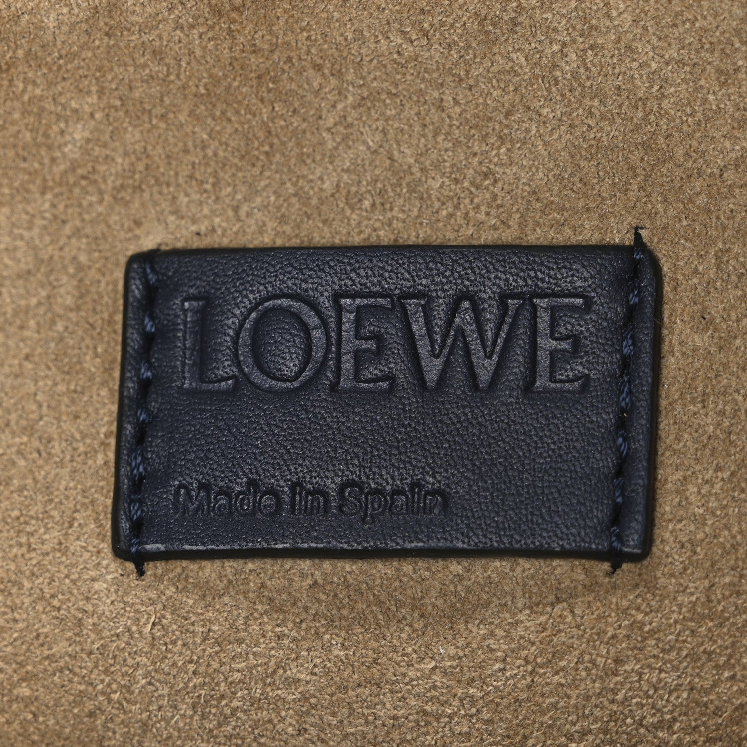 Loewe X Louis Wain Denim Embroidered Futurist Cats Medium Flamenco Knot Clutch Blue 6 of 10