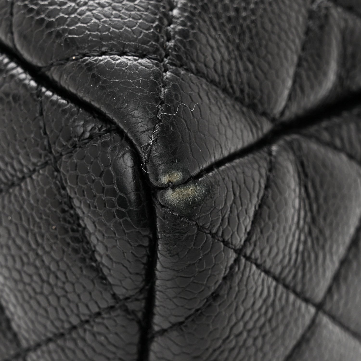 Chanel Caviar Quilted Small Chain Bucket Bag Black 11 of 14