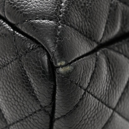 Chanel Caviar Quilted Small Chain Bucket Bag Black 11 of 14