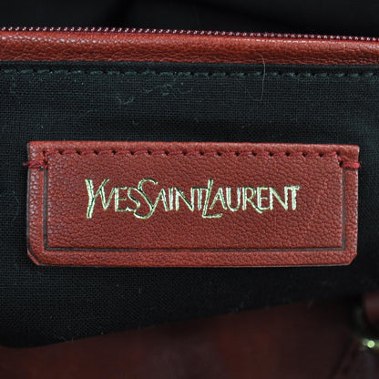 Saint Laurent Sheepskin Large Cabas ChYc Red 7 of 9