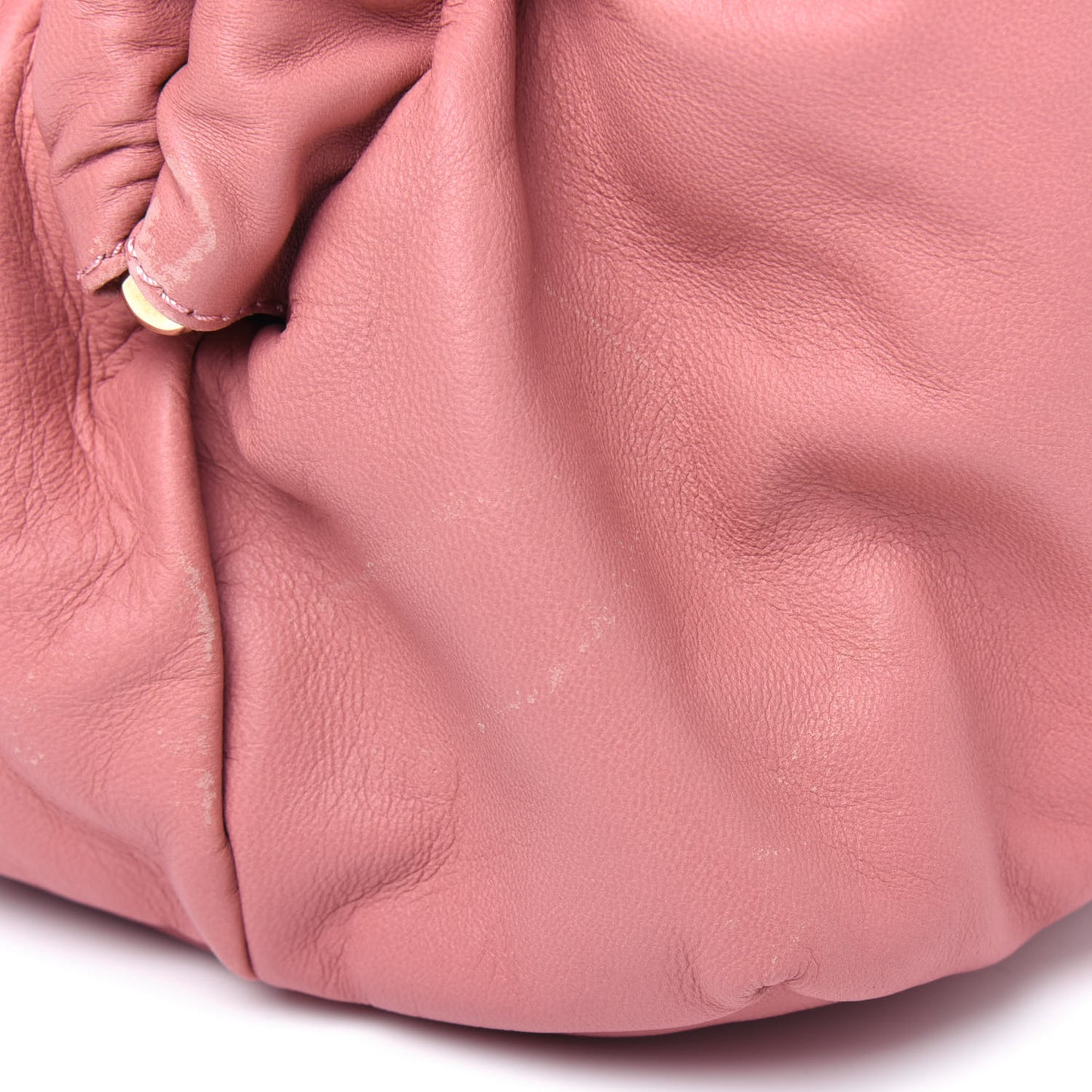 Lambskin Cloud Clutch Blush