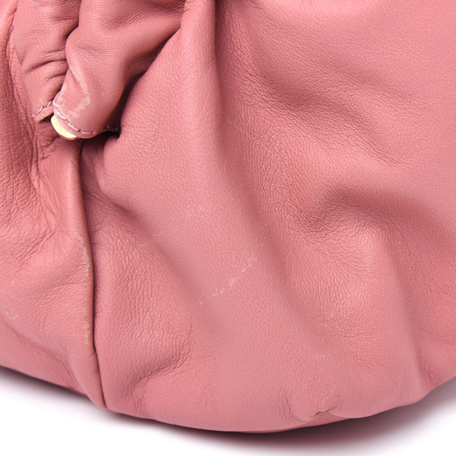 Mansur Gavriel Lambskin Cloud Clutch Blush 10 of 11