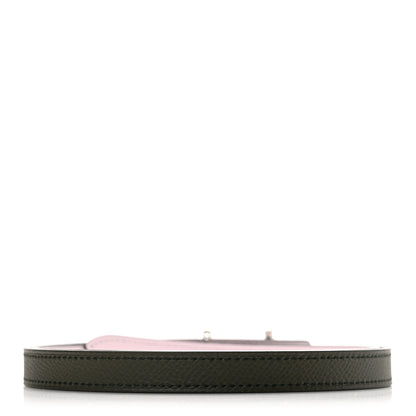 Hermes Swift Epsom 13mm Gamma Belt 80 32 Mauve Pale Vert De Gris 2 of 7