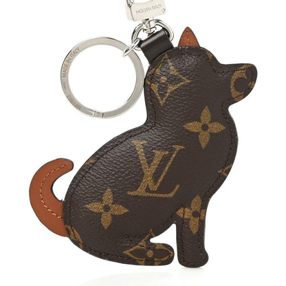 Louis Vuitton Monogram Dog Bag Charm Key Holder 3 of 5