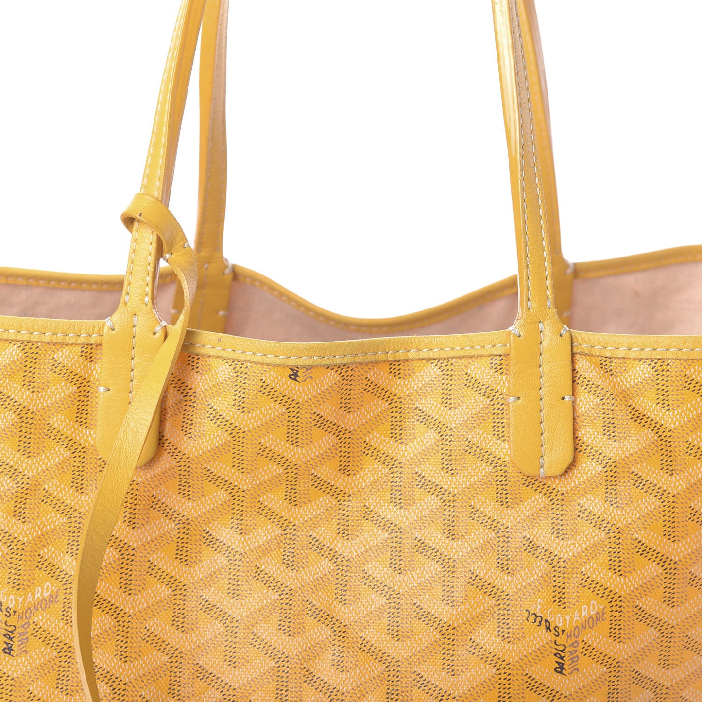 Goyardine Saint Louis PM Yellow