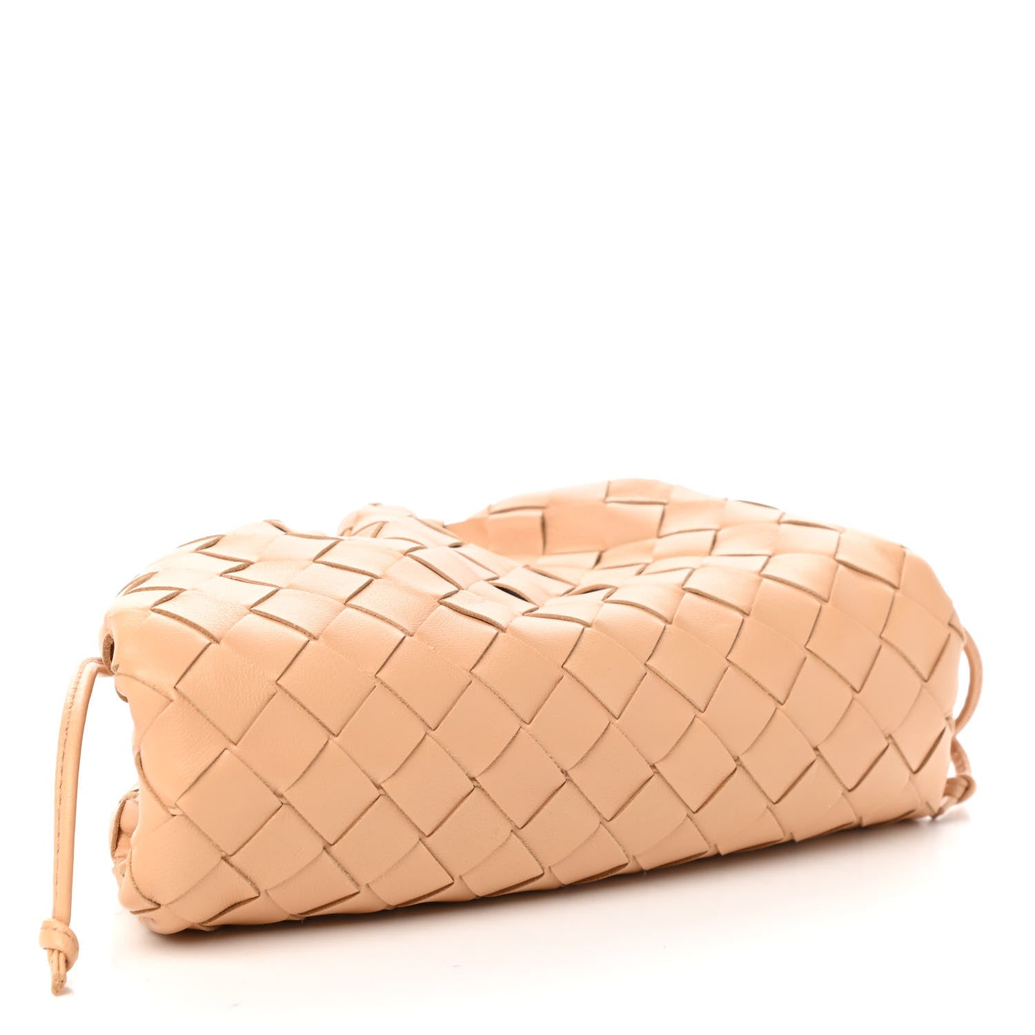 Bottega Veneta Nappa Intrecciato The Mini Pouch Almond 4 of 9