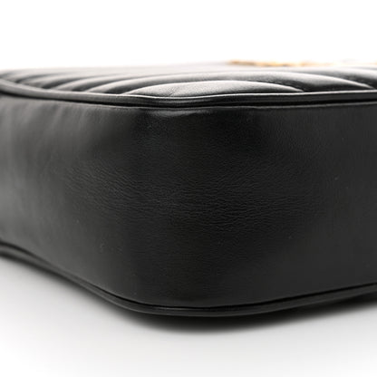 Saint Laurent Calfskin Matelasse Monogram Lou Camera Bag Black 9 of 10