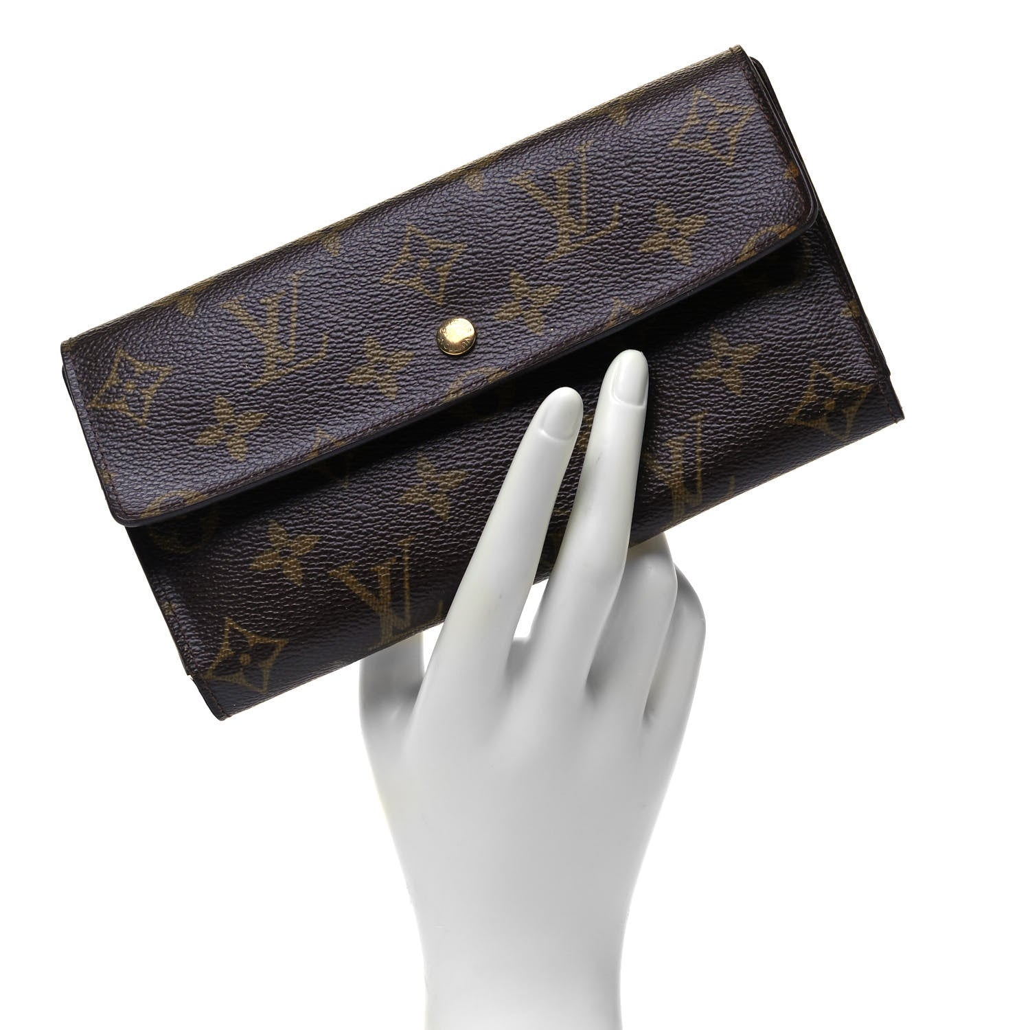 Louis Vuitton Monogram Porte Tresor International Wallet 2 of 9