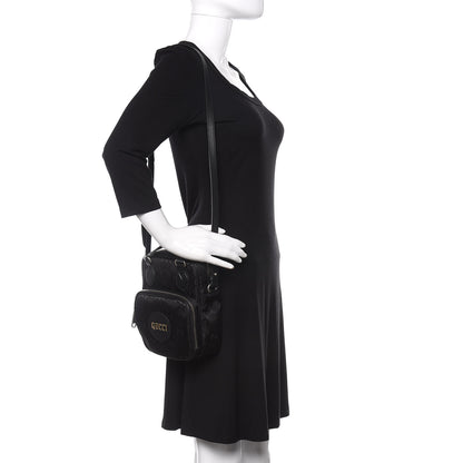 Gucci Econyl Nylon Monogram Off The Grid Shoulder Bag Black 2 of 10