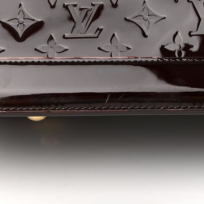 Louis Vuitton Vernis Alma GM Amarante 16 of 17