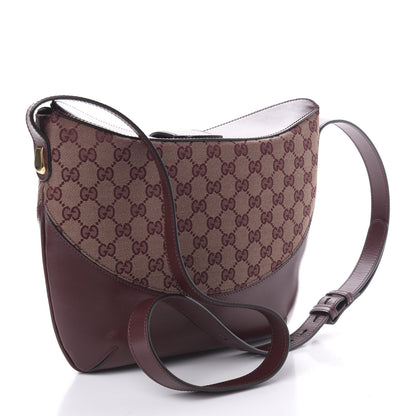 Gucci GG Monogram Calfskin Medium Arli Shoulder Bag Sahara Rubino Chardonnay 3 of 10