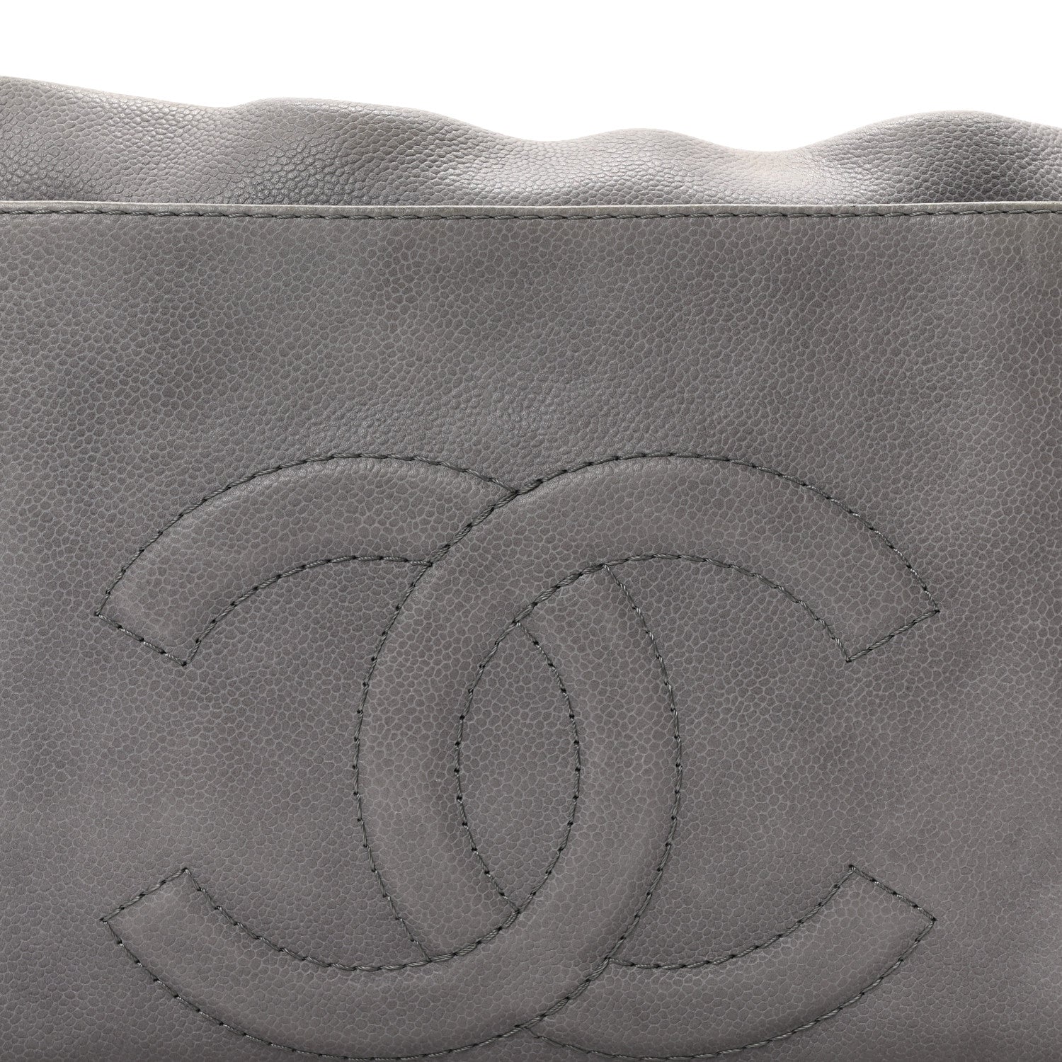 Chanel Caviar CC Hobo Grey 8 of 10