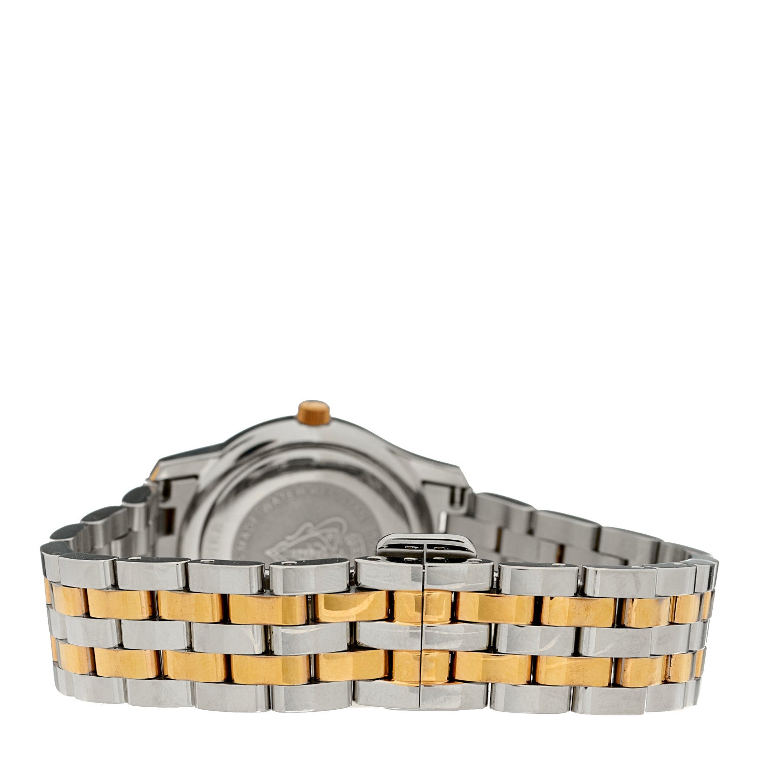 Gucci Stainless Steel Diamond Pink Mother of Pearl 27mm 5500L Two Tone Quartz Watch 3 of 4