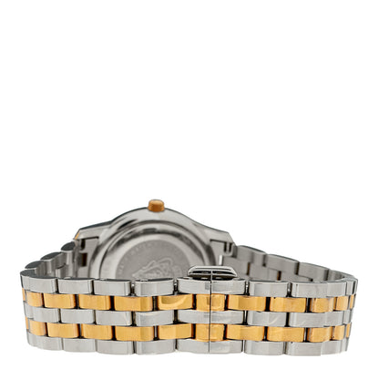 Gucci Stainless Steel Diamond Pink Mother of Pearl 27mm 5500L Two Tone Quartz Watch 3 of 4