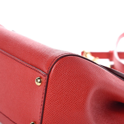 Dolce & Gabbana Dauphine Medium Miss Sicily Satchel Red 11 of 13