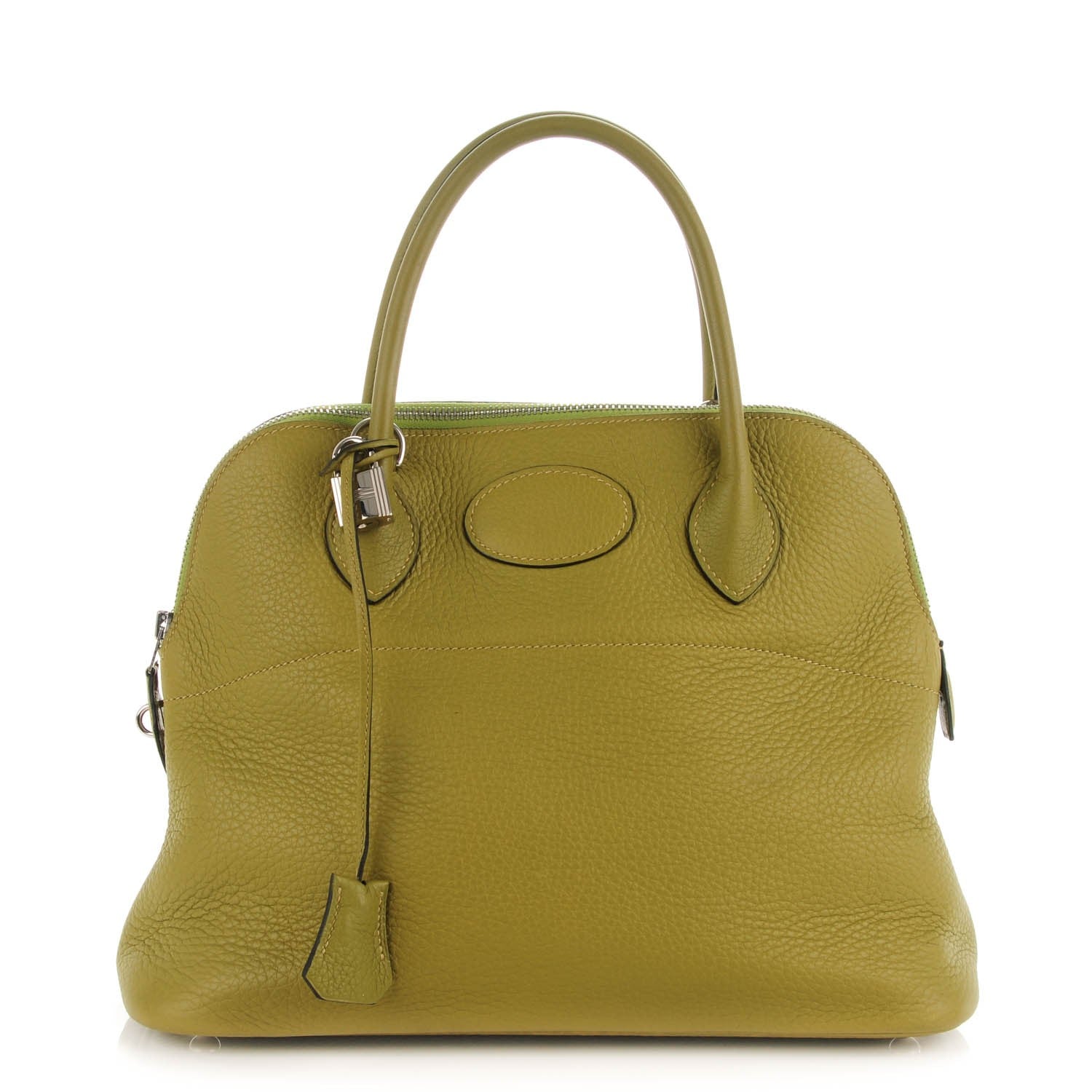 Hermes Taurillon Clemence Bolide 31 Chartreuse 1 of 9