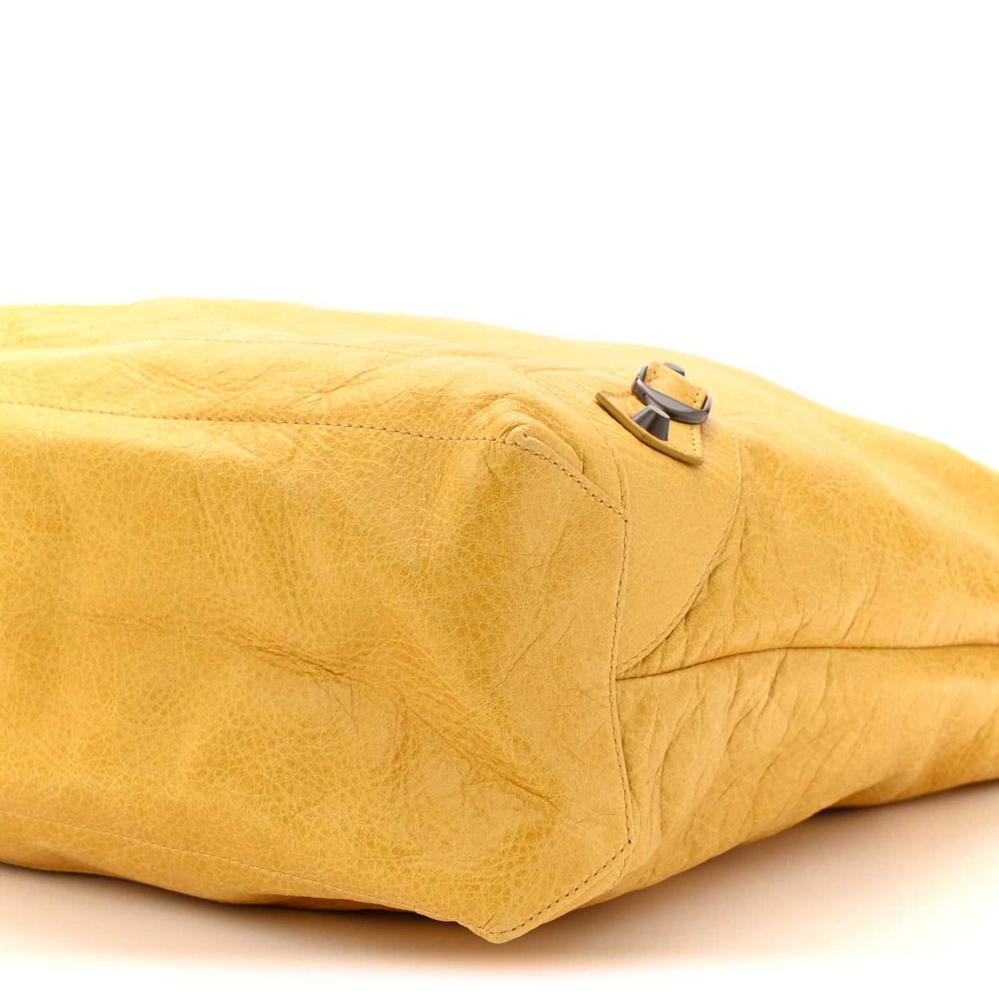 Agneau Classic Hardware Day Hobo Moutarde