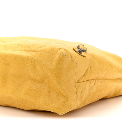 Balenciaga Agneau Classic Hardware Day Hobo Moutarde 10 of 10