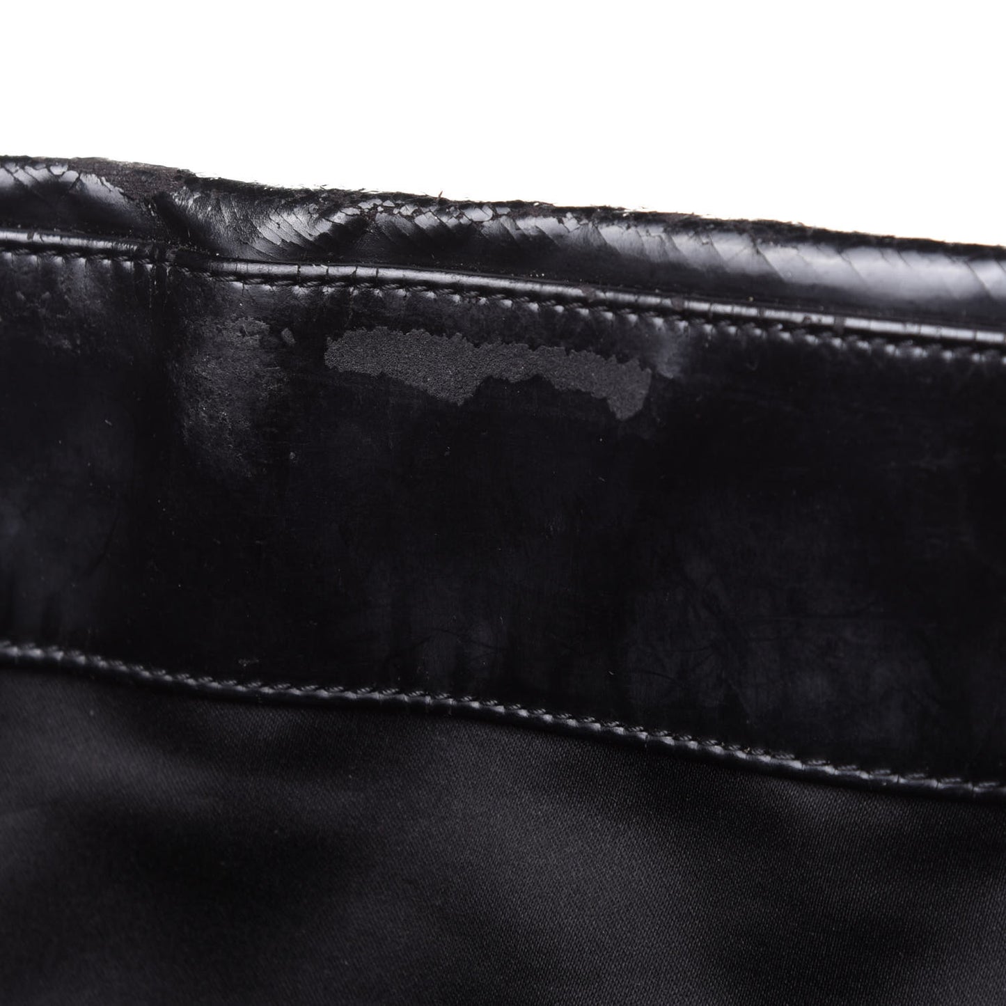 Vinyl Quilted Frozen Shopping Tote Black
