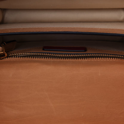 Valentino Garavani Calfskin Small Uptown Shoulder Bag Bright Cognac 5 of 11