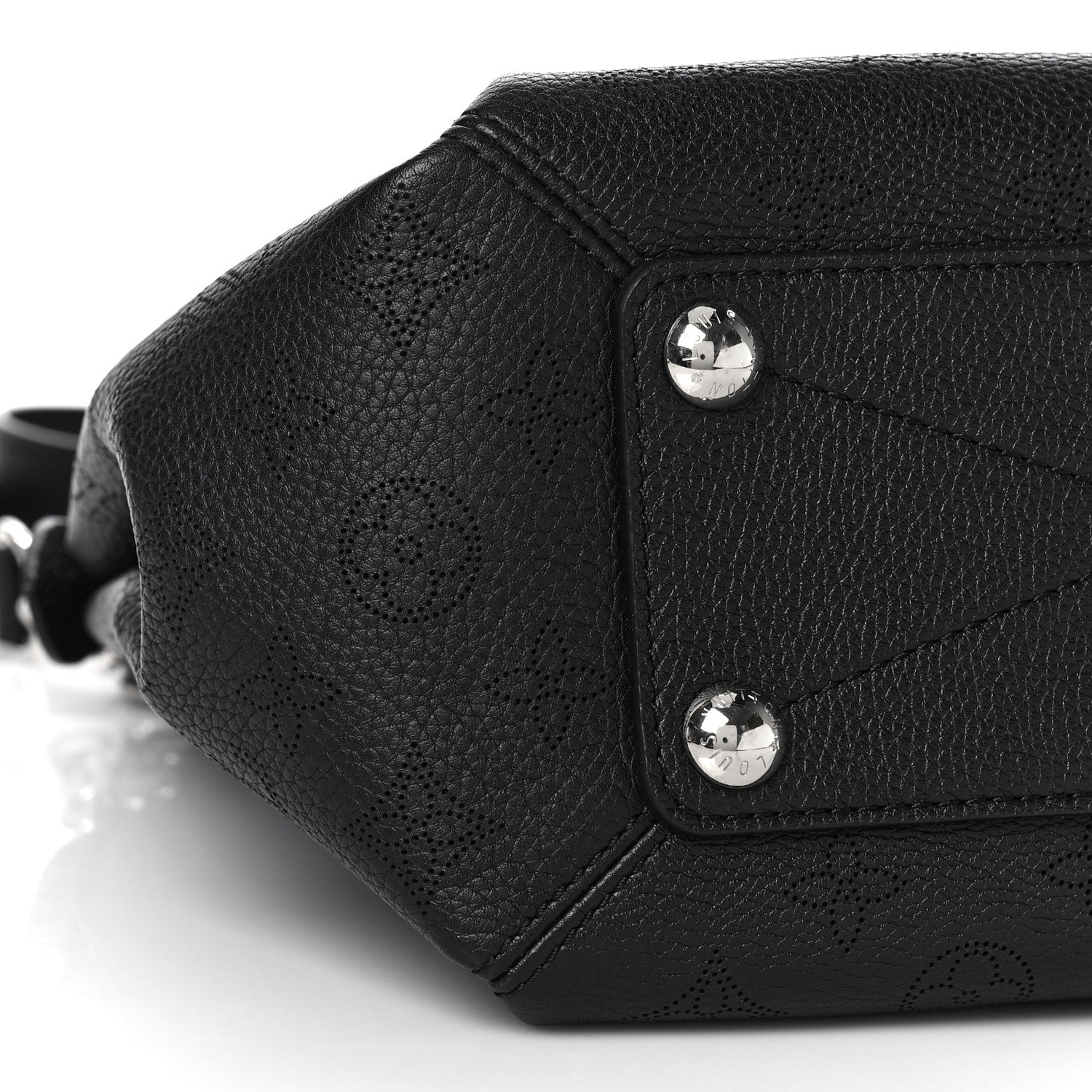 Louis Vuitton Mahina Babylone Chain BB Black 7 of 8