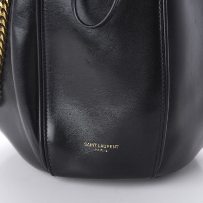 Saint Laurent Smooth Calfskin Small Talitha Bucket Bag Black 9 of 9