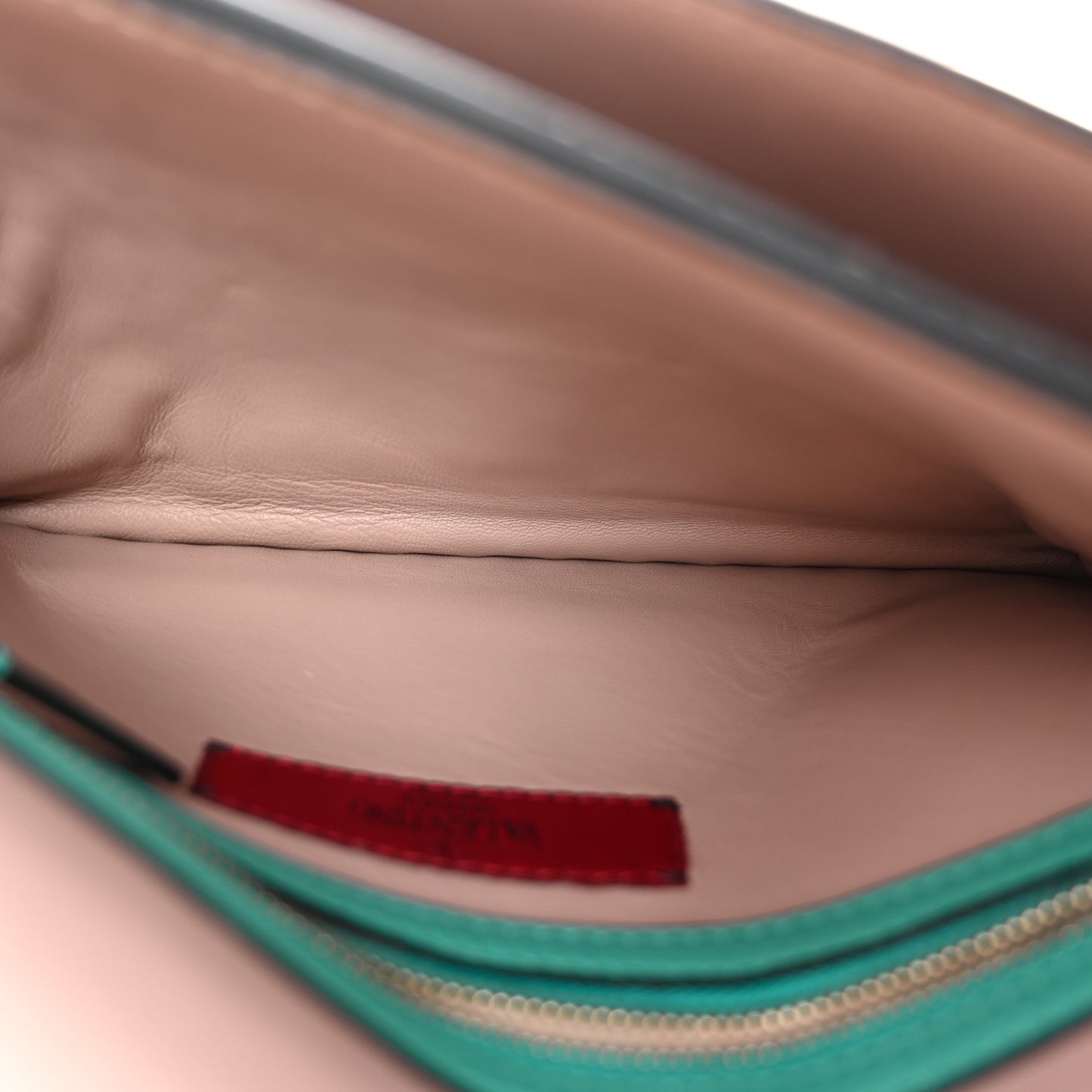 Nappa Rockstud Wristlet Clutch Colibri