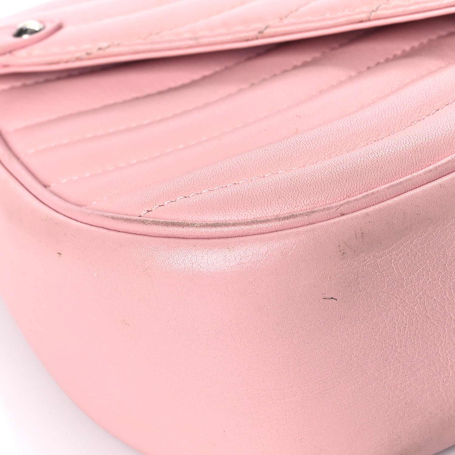 Louis Vuitton Calfskin New Wave Chain MM Smoothie Pink 7 of 18