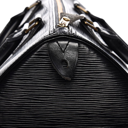 Louis Vuitton Epi Speedy 30 Black 8 of 14