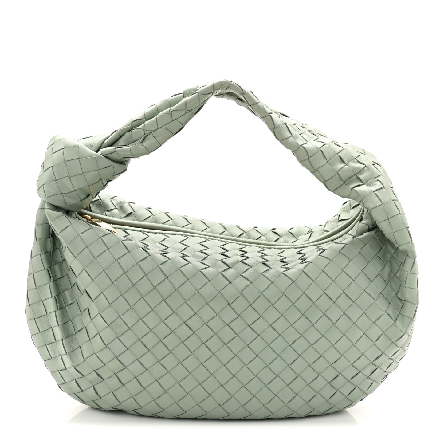 Nappa Intrecciato Small Jodie Hobo Jodie New Sauge