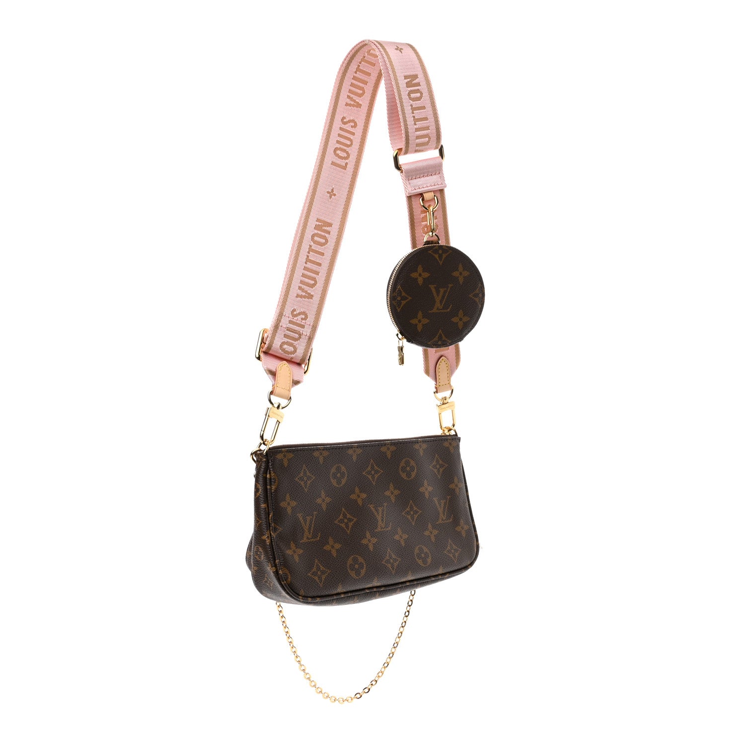 Louis Vuitton Monogram Multi Pochette Accessories Rose Clair 2 of 8