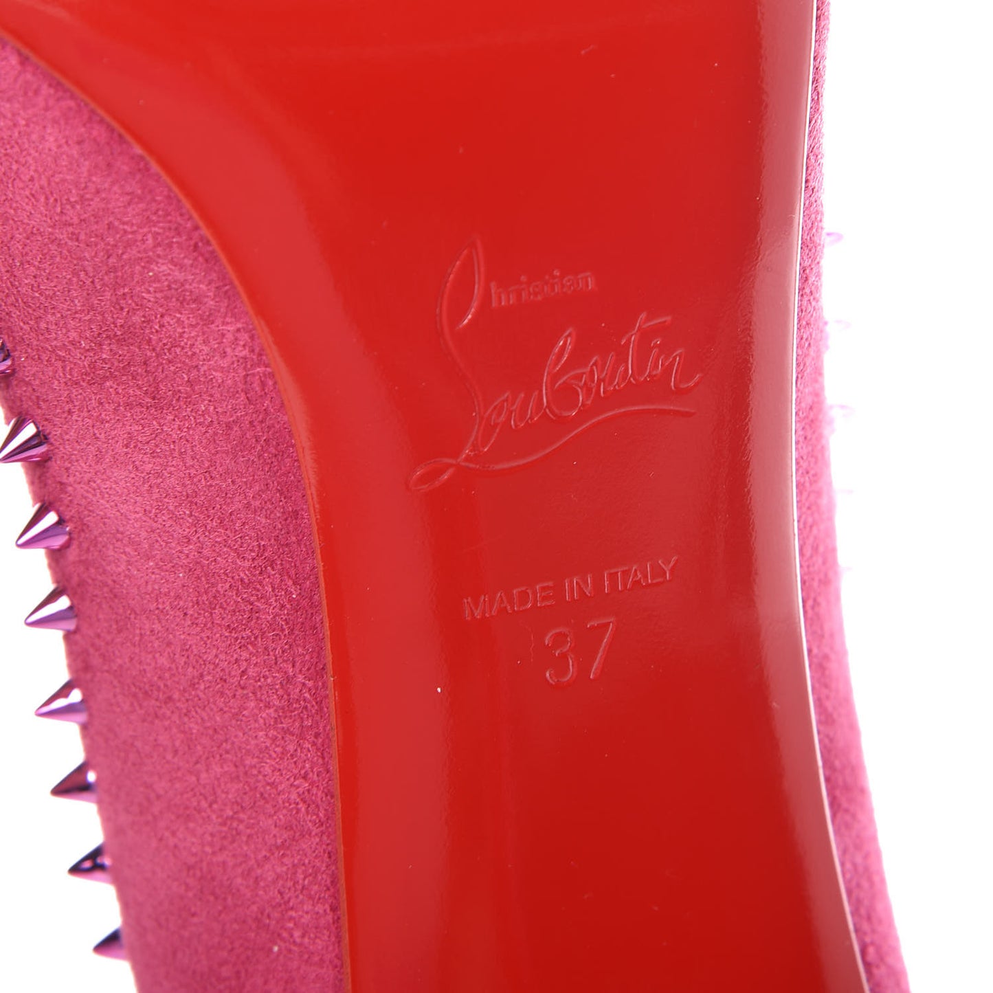Veau Velours Anjalina 85 Pumps 37 Fuxia