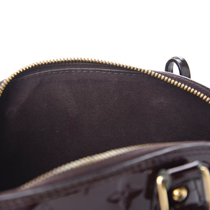 Louis Vuitton Vernis Alma BB Amarante 6 of 10
