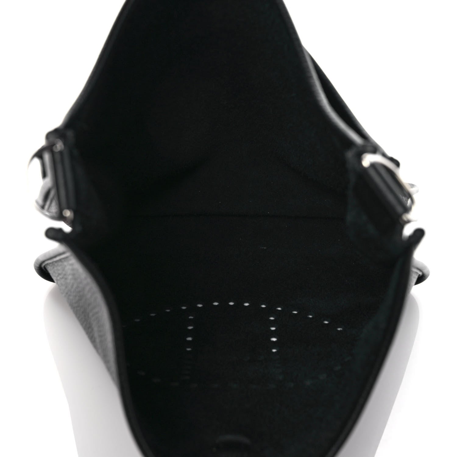 Hermes Taurillon Clemence Evelyne III GM Black 4 of 8
