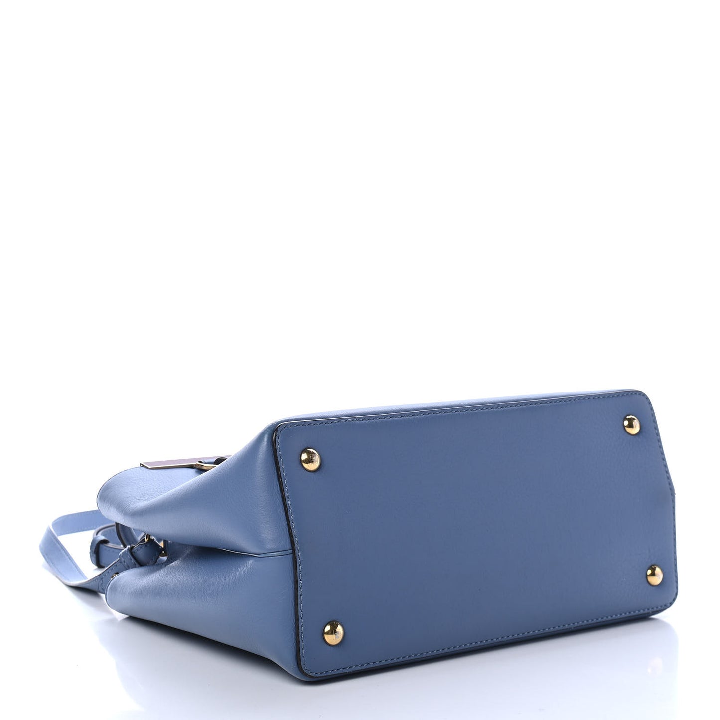 Vitello Dolce Century Petite 2Jours Tote Blue