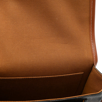 Celine Triomphe Canvas Medium Folco Bag Tan 13 of 15