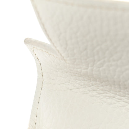 Hermes Taurillon Clemence Kelly Retourne 32 White 12 of 14