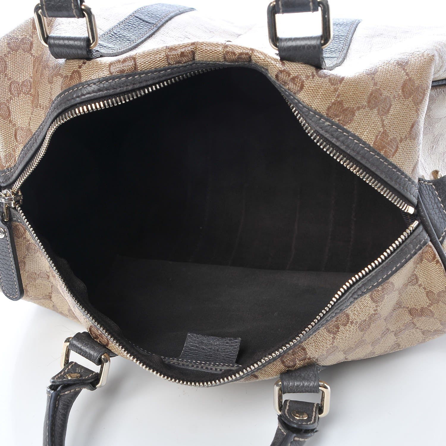 Gucci Crystal Monogram Medium Joy Boston Dark Brown 5 of 7